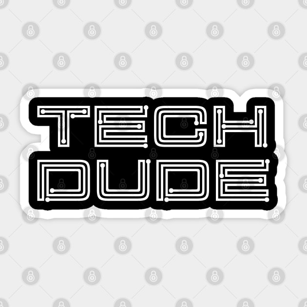 Tech Dude Sticker by EpicEndeavours